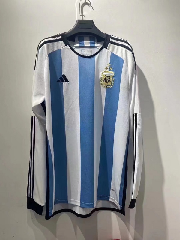 22-23 Argentina home three-star long sleeves